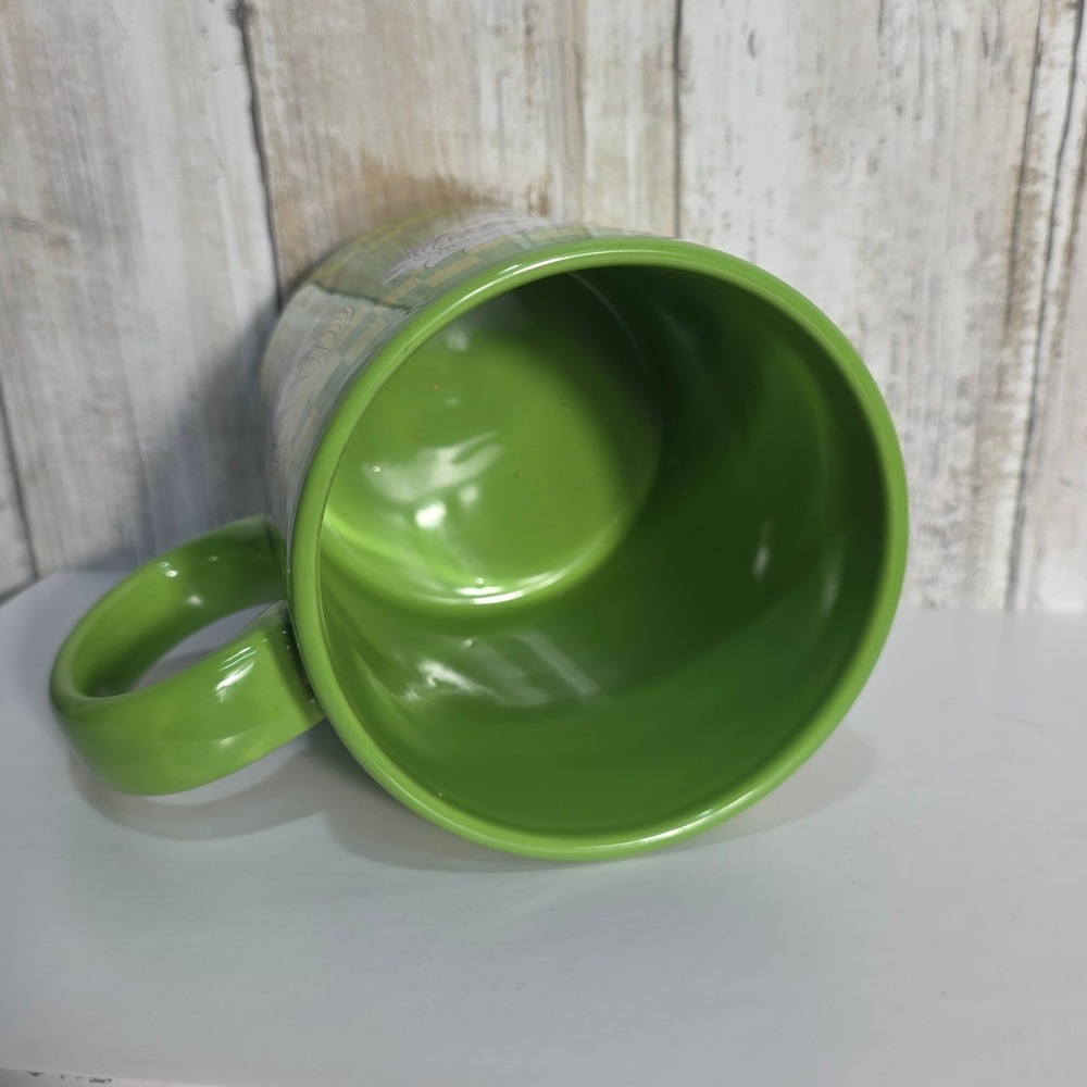 Hunter x Hunter Chibi Characters Green Checkered Ceramic Coffee Mug Just Funky - Picture 5 of 9